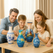 3D puzzle vase with watertight insert – build your own design | creative gift