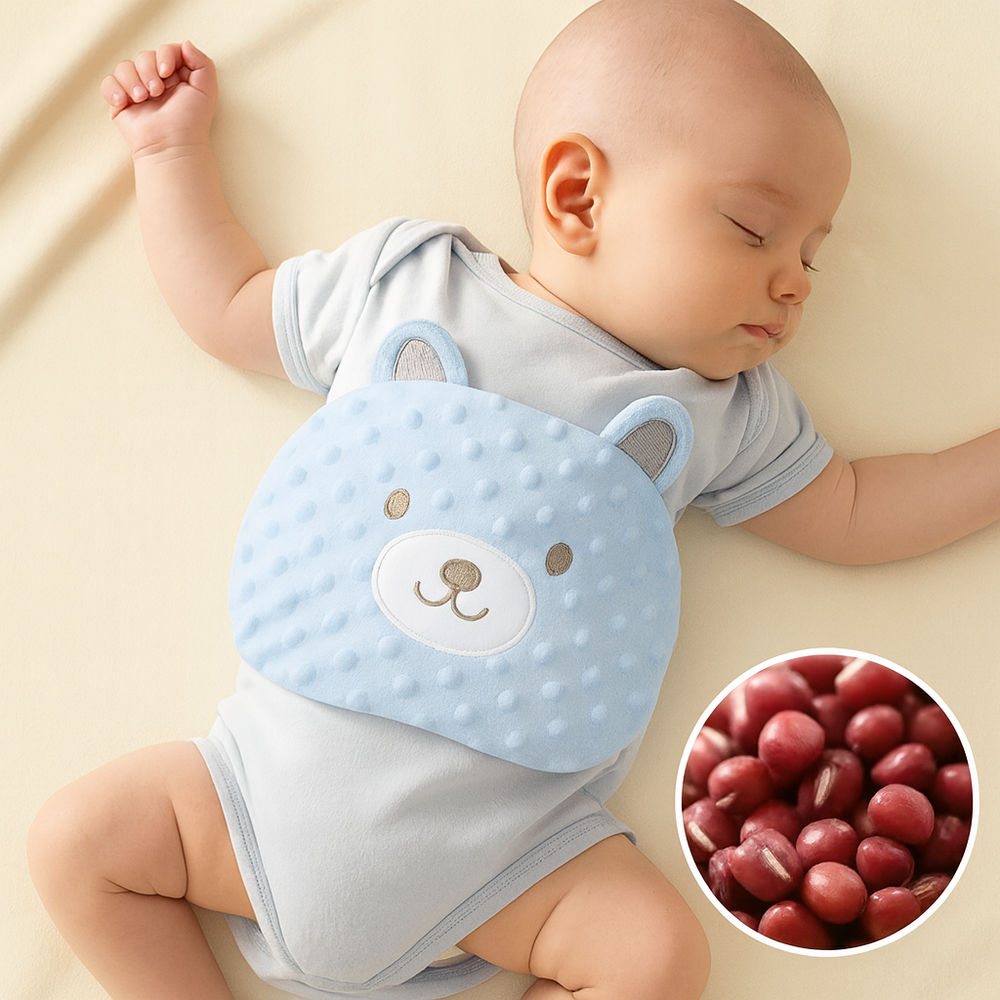 Baby heat pad for colic and tummy ache – soft, safe, no electricity | 0–3 years