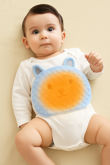 Baby heat pad for colic and tummy ache – soft, safe, no electricity | 0–3 years
