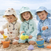 Baby UV swim set with sun hat – quick-drying, breathable | UV swimwear