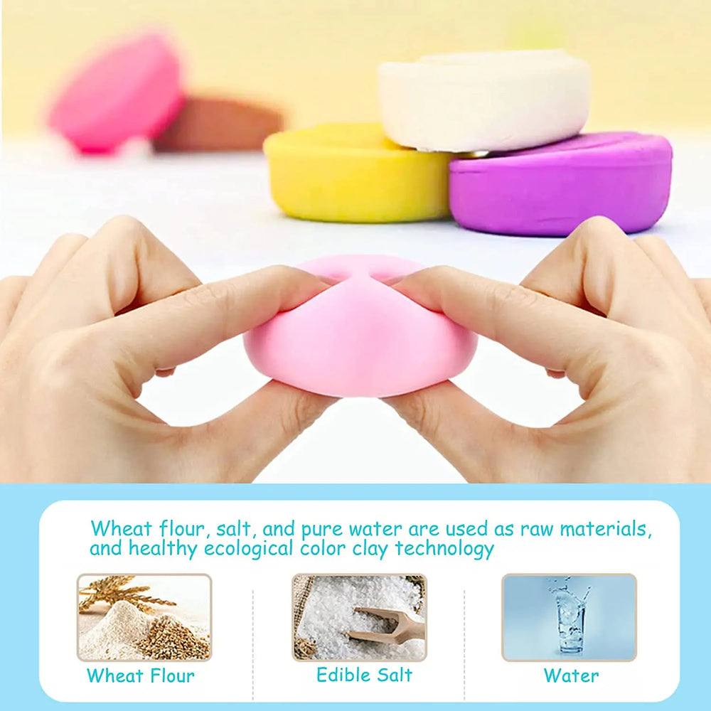 Clay ice cream playset with moulding machine – creative, screen-free play | kids toy set