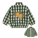 Children's clothing in teddy fleece with print – coat, gilet or trousers, zip | berber fleece