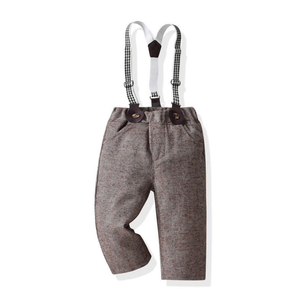 Party outfit set with waistcoat and bow tie – smart, comfortable fit | toddlers & kids