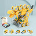 5-in-1 construction toy transforms into a robot – lights, sounds, 5 vehicles | kids building set