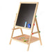 Wooden double-sided easel – adjustable, eco-friendly | for kids