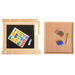 Wooden double-sided easel – adjustable, eco-friendly | for kids