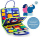 Busy book activity book for toddlers – felt, interactive, portable | Ages 1+