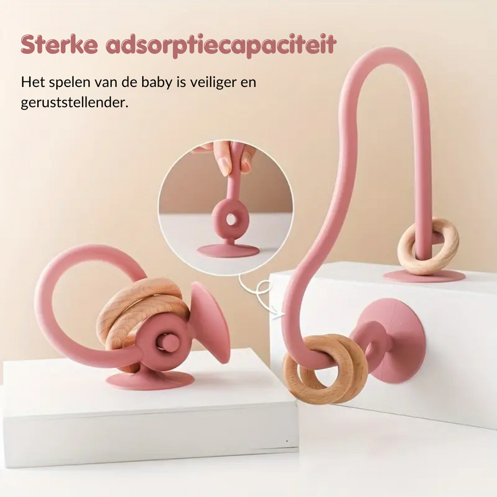 Stacking ring toy with silicone rings – soft, safe and educational | Baby toys