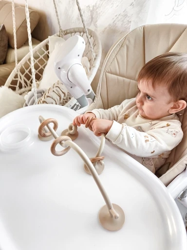 Stacking ring toy with silicone rings – soft, safe and educational | Baby toys