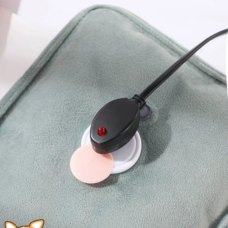 Rechargeable hot water bottle – safe, soft, leak-free | for babies & kids