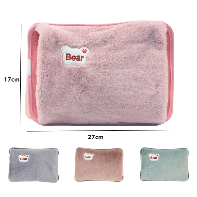 Rechargeable hot water bottle – safe, soft, leak-free | for babies & kids