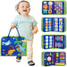 Busy book activity book for toddlers – felt, interactive, portable | Ages 1+