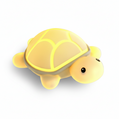 Turtle night light silicone rechargeable – tap control, 7 colours, 30-min timer | LED lamp