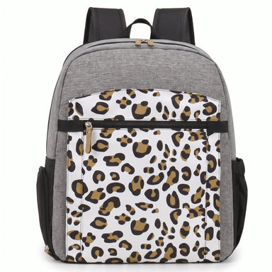 Changing bag with XL opening and thermal pockets – water-resistant, laptop pocket | nappy bag