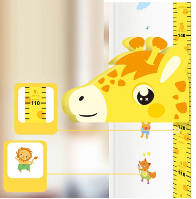 Magnetic height chart for kids – reusable, playful design | nursery decoration