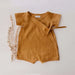 Linen summer romper for babies – breathable, soft and unisex | Little ones