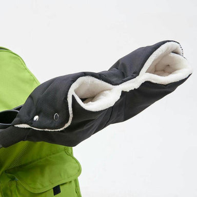 Pushchair hand muffs keep hands warm – waterproof and windproof | stroller mitts