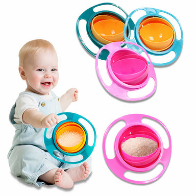 Baby snack cup with 360° anti-spill design – handles, lid, dishwasher safe | toddlers