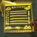 LED drawing board with glowing effect – reusable, includes marker | for kids