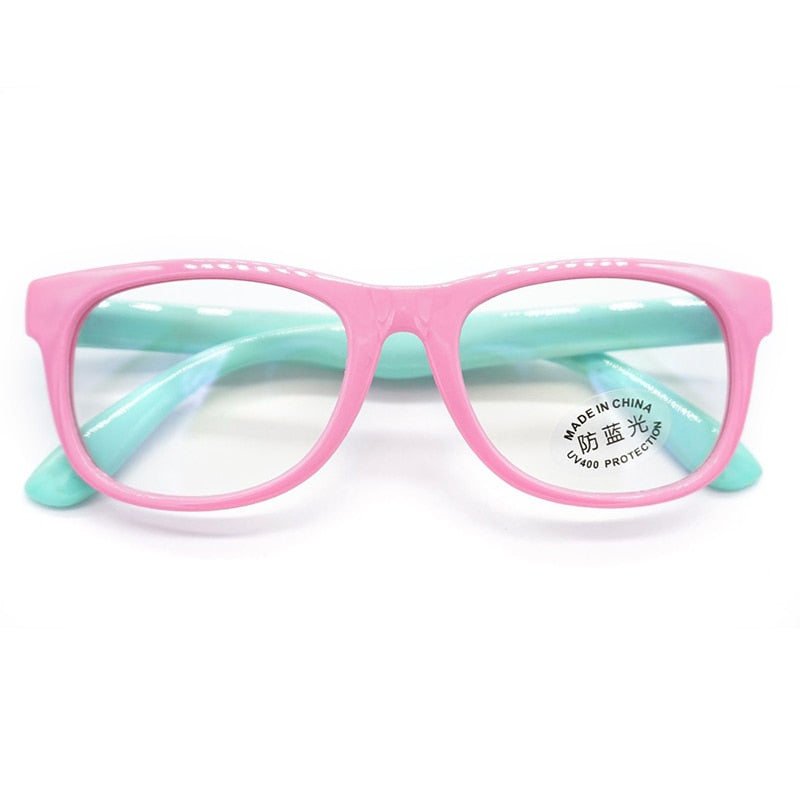 Kids' blue light glasses reduce screen glare – comfortable, flexible | Children's eyewear
