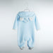 Warm fleece baby all-in-one – soft, breathable and easy to wash | winter outfit
