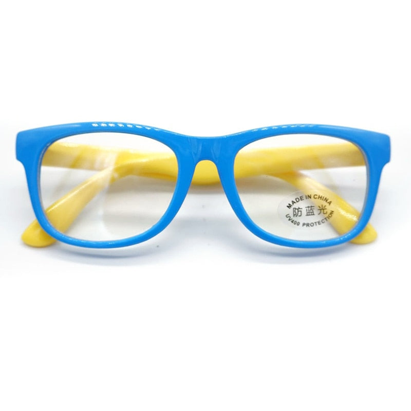 Kids' blue light glasses reduce screen glare – comfortable, flexible | Children's eyewear