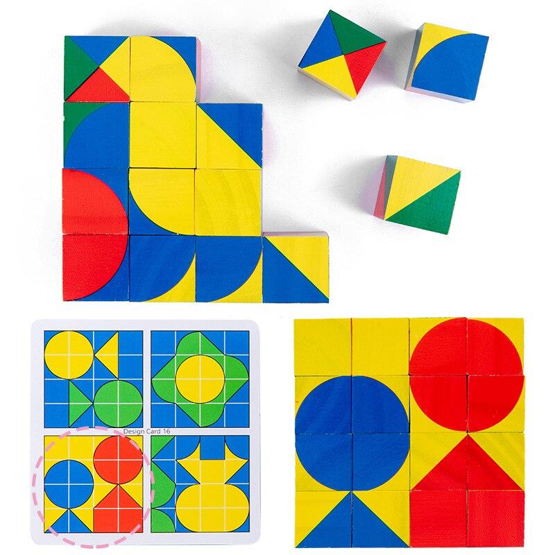Wooden puzzle boosts memory and logic – motor skills, creativity | Kids 3+
