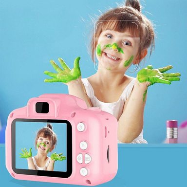 Kids' camera with HD photo and video – dual lens, shockproof | ages 3+