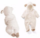 Warm fleece baby all-in-one – soft, breathable and easy to wash | winter outfit