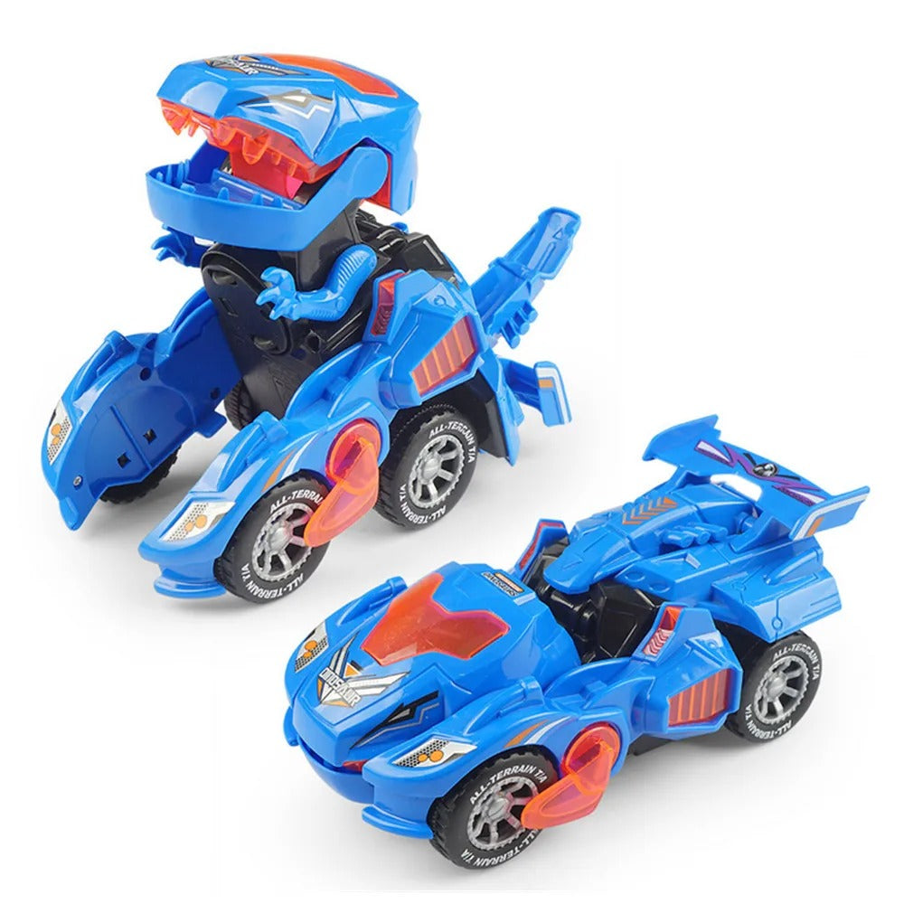 Dino car that transforms into a dinosaur – light & sound | kids' toy