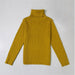 Kids' ribbed roll neck jumper – soft cotton, warm, versatile | boys and girls