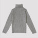 Kids' ribbed roll neck jumper – soft cotton, warm, versatile | boys and girls