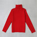 Kids' ribbed roll neck jumper – soft cotton, warm, versatile | boys and girls