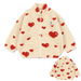Children's clothing in teddy fleece with print – coat, gilet or trousers, zip | berber fleece