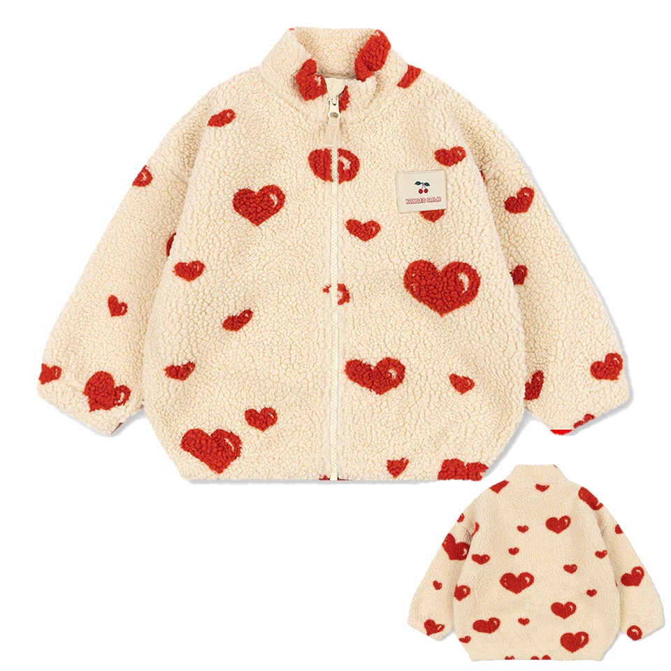 Children's clothing in teddy fleece with print – coat, gilet or trousers, zip | berber fleece