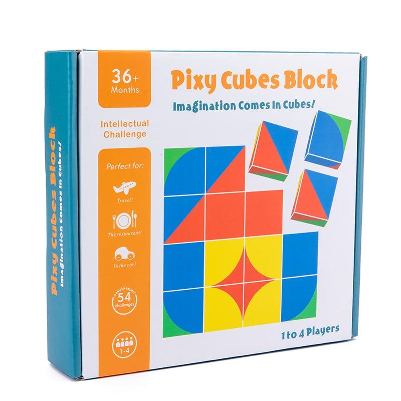 Wooden puzzle boosts memory and logic – motor skills, creativity | Kids 3+