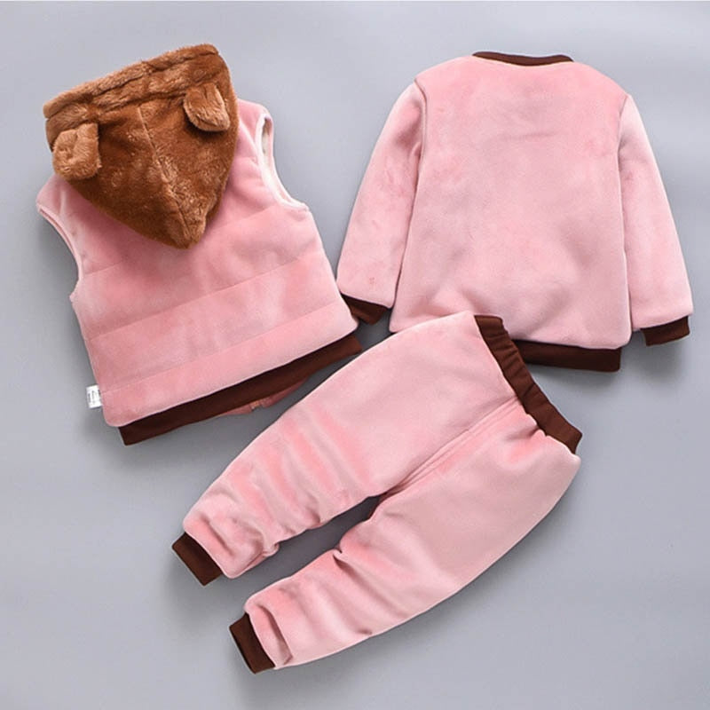 Fleece winter outfit for kids – warm, cosy and suitable indoors and out | for boys and girls