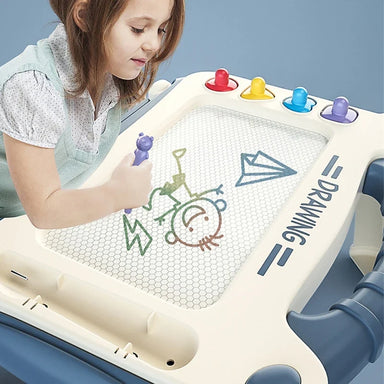 Magnetic drawing board – reusable, educational, mess-free | kids
