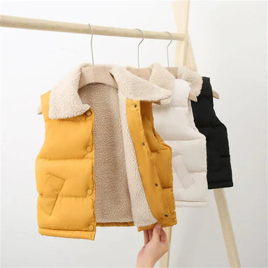 Bodywarmer with soft fur lining – lightweight, durable, unisex | kids outerwear