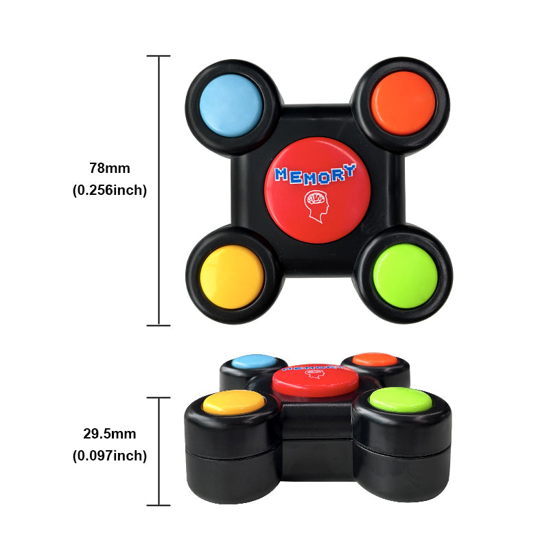 Stress relief memory puzzle keyring – compact, portable, boosts focus | fidget toy