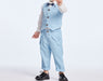 Baby boy's 3-piece party outfit – blouse, gilet & trousers | smart occasion wear