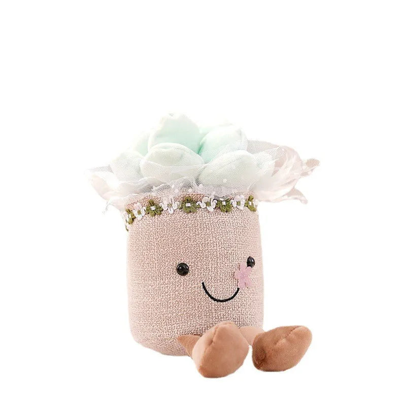 Plush tulip cuddly toy – soft, huggable and decorative | kids & adults