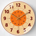 Children's wall clock for learning to tell time – clear design, easy to hang | ages 2+