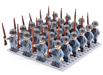 Building figures set with 21 pieces – compatible with building bricks | Kids 6+