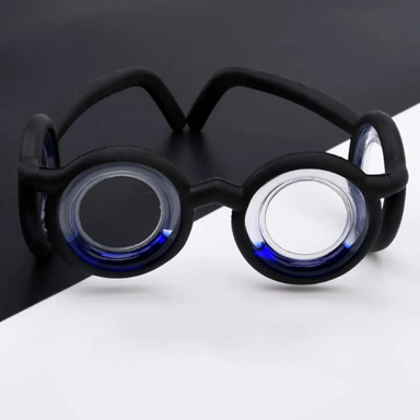 Anti-nausea travel glasses with no-lens design – lightweight & compact | kids travel accessory