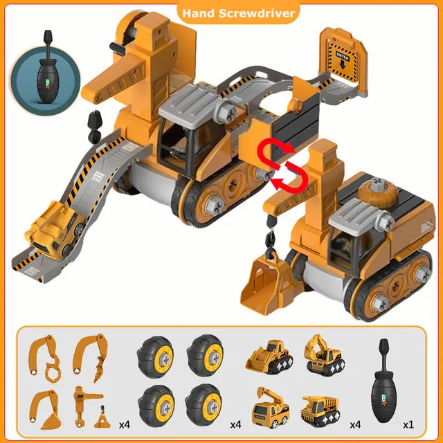 Tool set toy for kids to build and dismantle parts – creative play, skill building | ages 4+