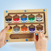 Magnetic wooden maze – colour recognition, counting & motor skills | educational toy