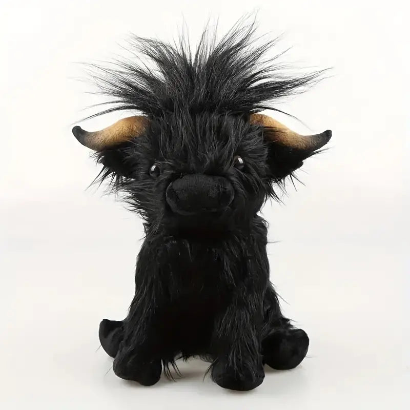 Soft plush cow cuddly toy for babies and children – ultra-soft, cute design | gift idea