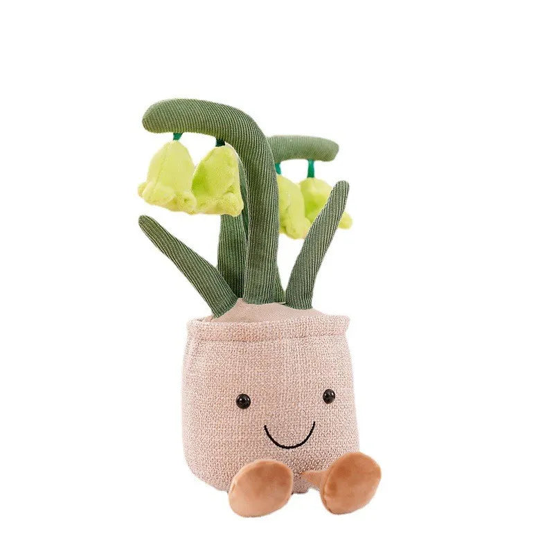 Plush tulip cuddly toy – soft, huggable and decorative | kids & adults