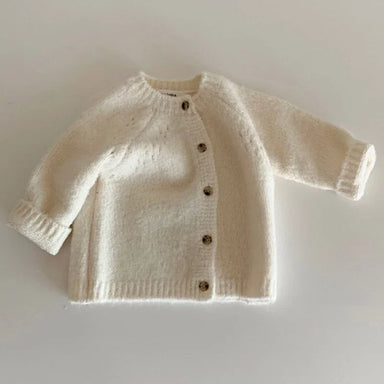 Knitted cardigan keeps little ones warm – soft, zip fastening, versatile | girls' cardigans